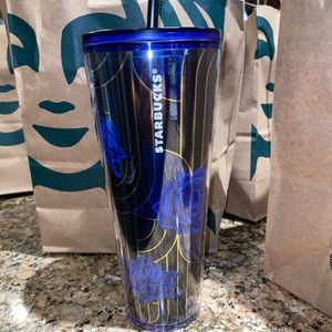 Starbucks fall 2020 blue rose tumbler cup